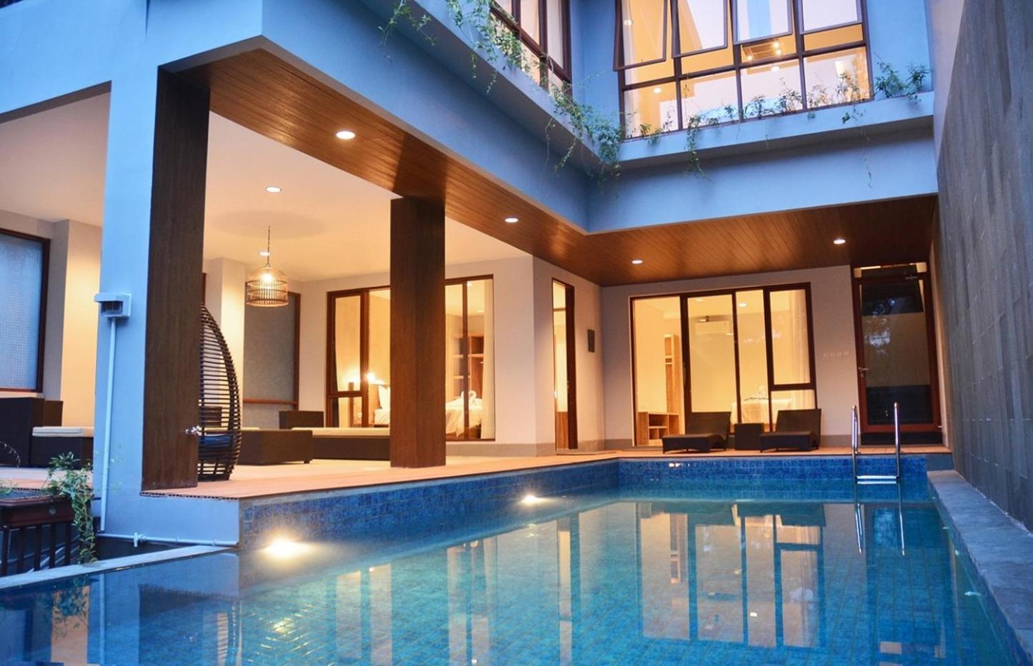 Asmaya Hill View Villa 7 Bedrooms With A Private Swimming Pool Bandung Bagian luar foto